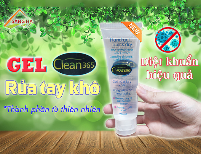 Gel rửa tay Clean365