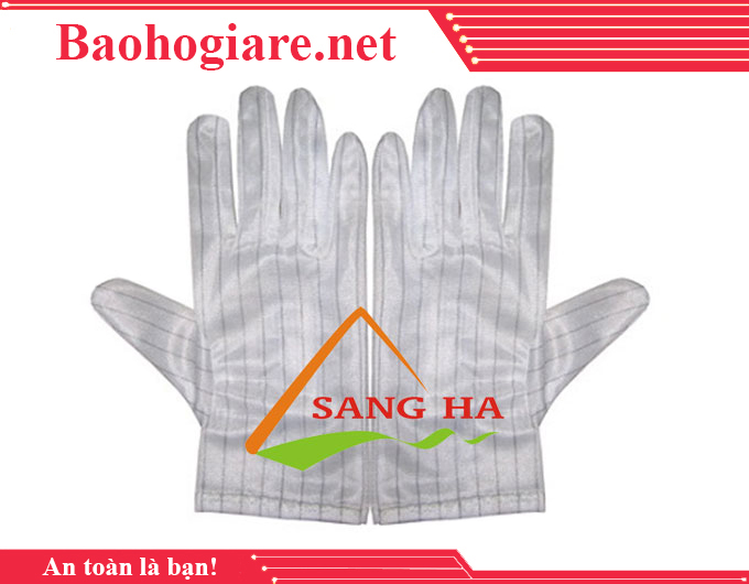 Găng tay vải chống tĩnh điện bền đẹp giá rẻ nhất tại TP.HCM