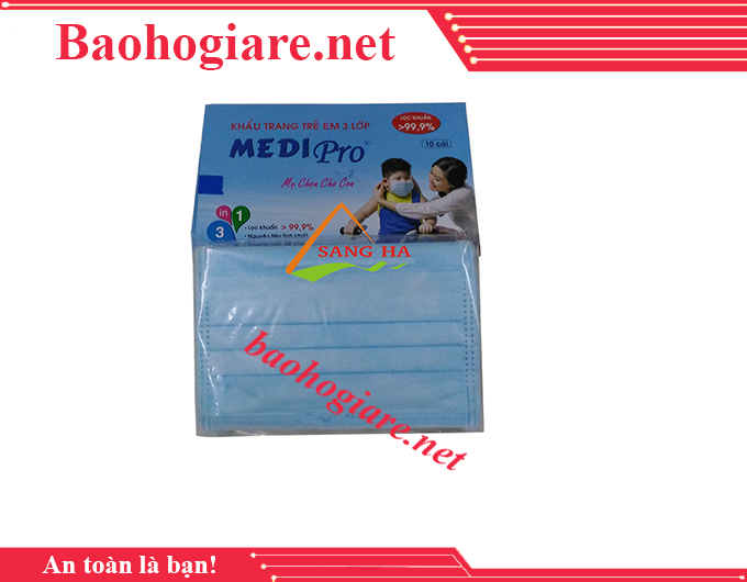 Khẩu Trang Trẻ Em 3 Lớp MediPro