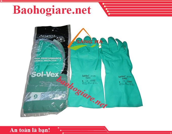 Găng tay chống hoá chất ANSELL 37-176 giá rẻ nhất tại TP.HCM