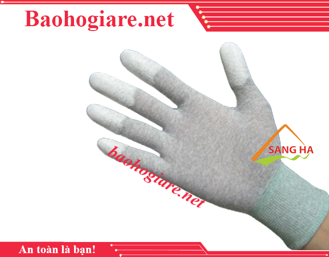 Găng tay thun trắng chống tĩnh điện phủ đầu ngón tay bền đẹp giá rẻ nhất tại TP.HCM