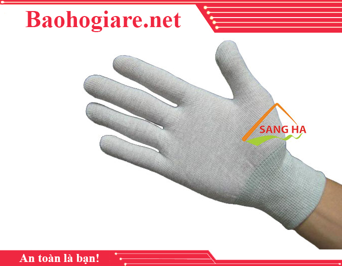 Găng tay thun trắng chống tĩnh điện bền đẹp giá rẻ nhất tại TP.HCM